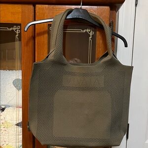 Olive Green Tote Bag